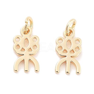Brass Pendants KK-P271-30G-1