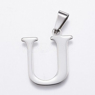 Tarnish Resistant 304 Stainless Steel Pendants STAS-F106-95P-U-1