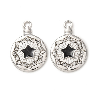 Alloy Enamel Pendants FIND-K030-17F-P-1