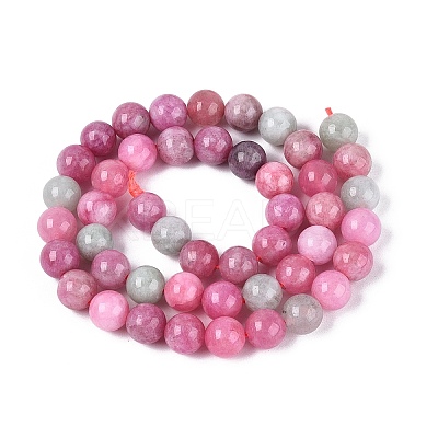 Natural Quartz Beads Strands G-N363-8mm-04-1