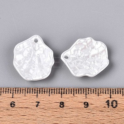 ABS Plastic Imitation Pearl Pendants KY-T041-10-1