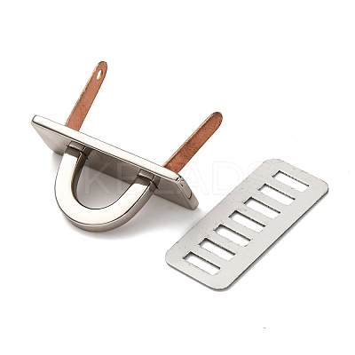 Zinc Alloy and Copper Bag Shoes Buckle Clips FIND-WH0063-91P-RS-1