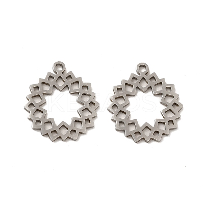 Non-Tarnish 201 Stainless Steel Pendants STAS-K251-067P-1