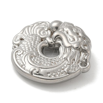 Anti-Tarnish 304 Stainless Steel Pendants STAS-Q334-20P-1