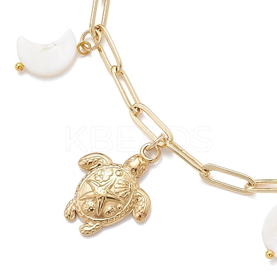 304 Stainless Steel Charm Bracelets BJEW-JB12219-1