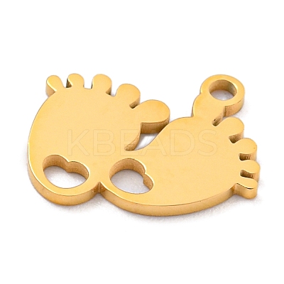 Ion Plating(IP) 304 Stainless Steel Charms STAS-K270-02G-1