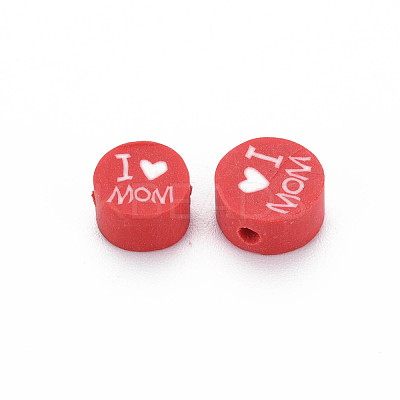 Handmade Polymer Clay Beads X1-CLAY-T019-11B-1
