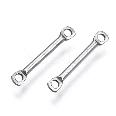 Tarnish Resistant 304 Stainless Steel Link Connectors STAS-S117-019B-1