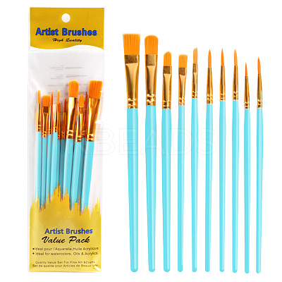 Paint Plastic Brushes Set CELT-PW0001-010F-1
