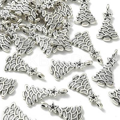 Tibetan Style Alloy Pendants TIBEP-YW0001-57-1