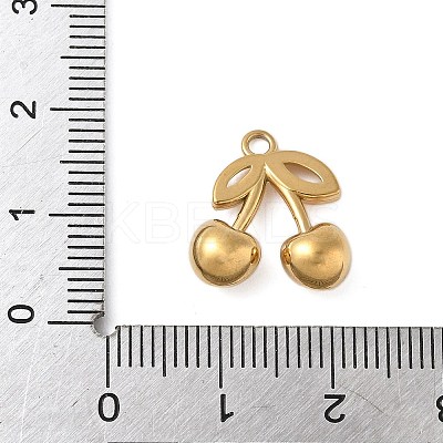 304 Stainless Steel Pendants STAS-K312-08B-G-1
