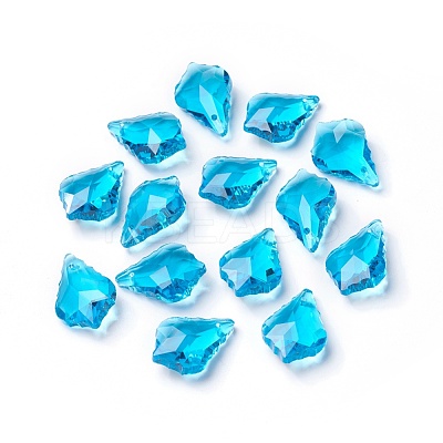 Faceted Glass Pendants X-GLAA-F068-C11-1