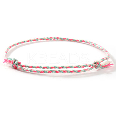 Bohemian Cotton Cord Braided Bracelets IT3177-9-1