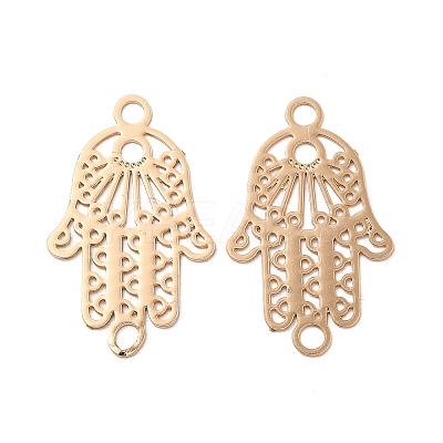 Rack Plating Brass Connector Charms KK-Q792-13LG-1