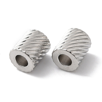 Non-Tarnish 202 Stainless Steel Beads STAS-A081-05P-1