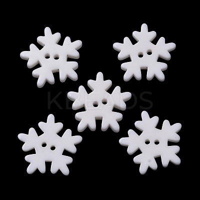 2-Hole Opaque Resin Buttons RE-CBAE92C-11-1