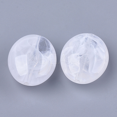 Acrylic Beads OACR-T006-057-1