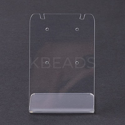 Acrylic Earring Stands Displays EDIS-F005-03B-1