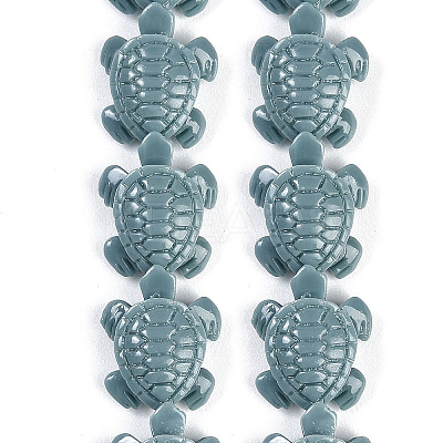 Synthetic Coral Carved Beads Strands CORA-L020-E-16-1