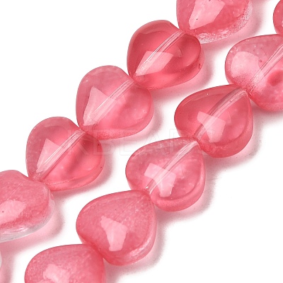 Transparent Glass Beads Strand GLAA-F112-03A-1