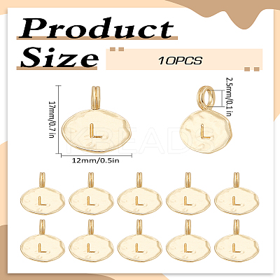 10Pcs Alloy Pendants FIND-LP0003-36L-1