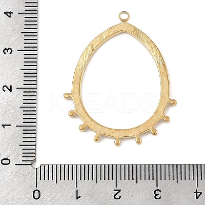 304 Stainless Steel Pendants STAS-P380-35G-1