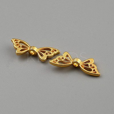 Zinc Alloy Butterfly Beads FIND-WH20007-18G-1