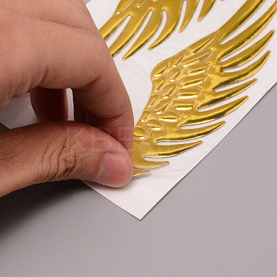 Waterproof Plastic Wall Stickers LS-DIY-WH0185-16A-1