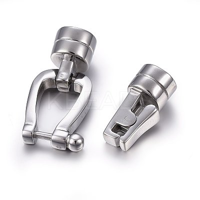 Tarnish Resistant 304 Stainless Steel Clasps LS-STAS-E440-84P-1