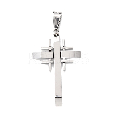 304 Stainless Steel Big Pendants LS-STAS-G377-01P-1
