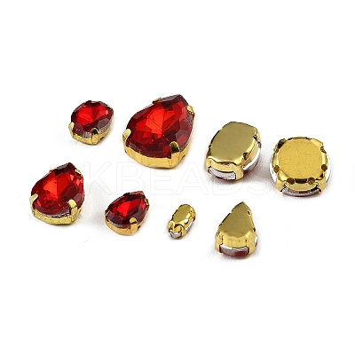 Glass Rhinestone Sew on Rhinestone RB-CBA33FD-01G-04-1