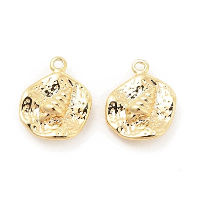 Brass Charms X-KK-G447-16G-1