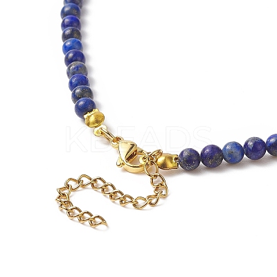 Mixed Natural Gemstone Beaded Necklaces NJEW-JN04226-1