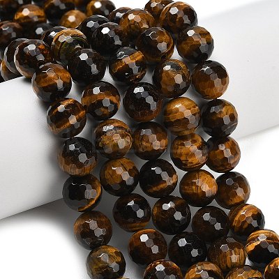 Natural Tiger Eye Beads Strands G-C280-B21-12mm-1