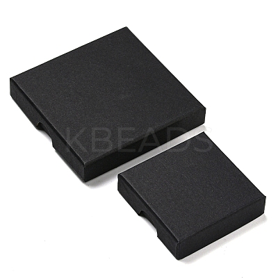 Square Cardboard Paper Jewelry Box LS-CON-D014-01C-02-1