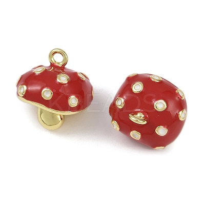 Brass Enamel Pendants KK-I358-074G-01-1