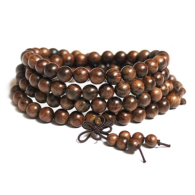 108 Beads Prayer Mala Bracelet PW-WG99698-07-1