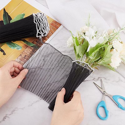 1 Bag Polyester Flower Bouquet Wrapping Mesh Paper ORIB-BC0001-08C-1