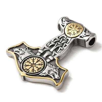 Viking 304 Stainless Steel Pendants STAS-Z059-11AS-1