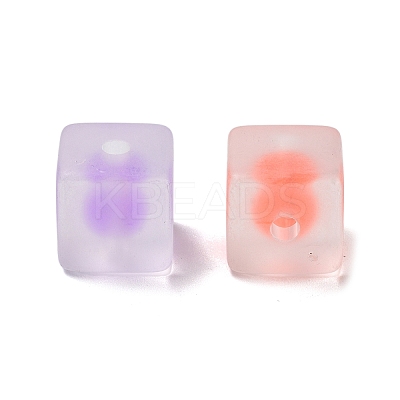 Transparent Acrylic Beads OACR-A032-07-1