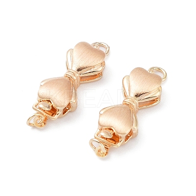 Rack Plating Brass Box Clasps KK-A183-72G-1