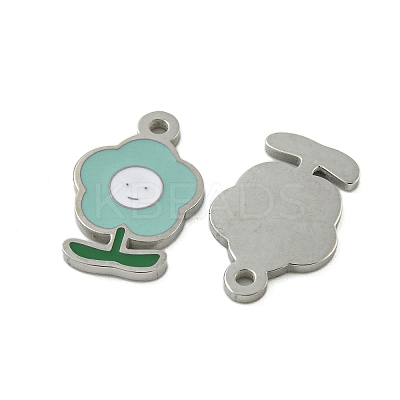304 Stainless Steel Charms STAS-L022-435P-04-1