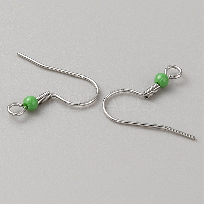 304 Stainless Steel Earring Hooks LS-STAS-WH0027-64P-06-1