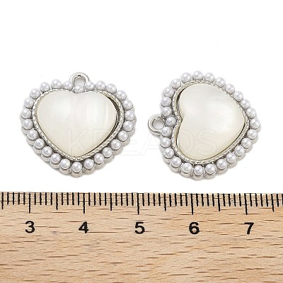 Rack Plating Alloy Resin Pendants FIND-Z054-07P-1