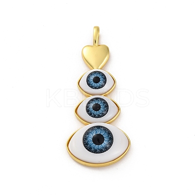 Rack Plating Brass Pendants KK-H510-01G-01-1