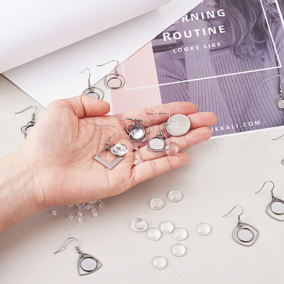 DIY Dangle Earring Jewelry Kits DIY-TA0001-87-1