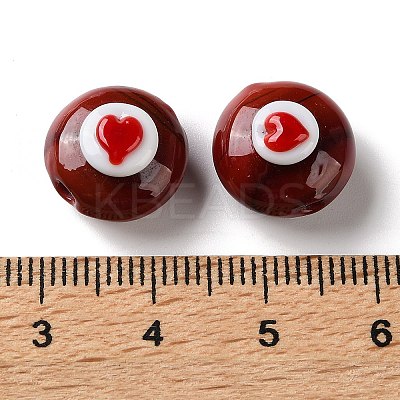 Handmade Lampwork Beads LA-CBA2CF4-01H-1