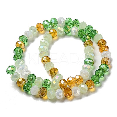 Glass Beads Strands EGLA-A034-M8mm-55-1