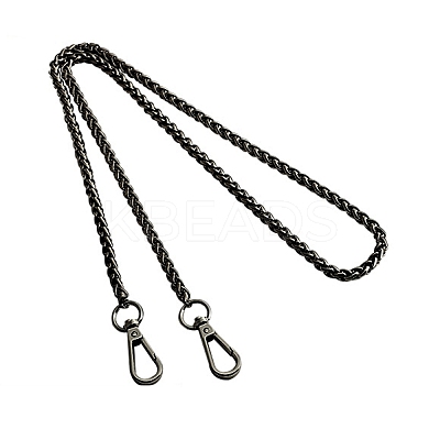 Zinc Alloy Handbag Wheat Chain Straps PW-WGD3AE5-02-1