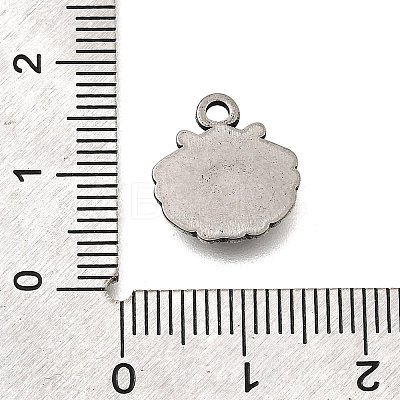 304 Stainless Steel Pendants STAS-H477-02F-P-1